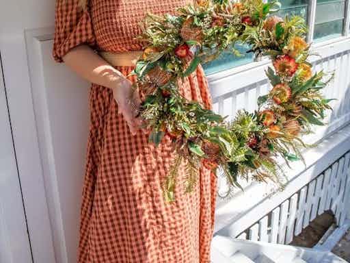 Real Botanical Christmas Wreath Workshop
