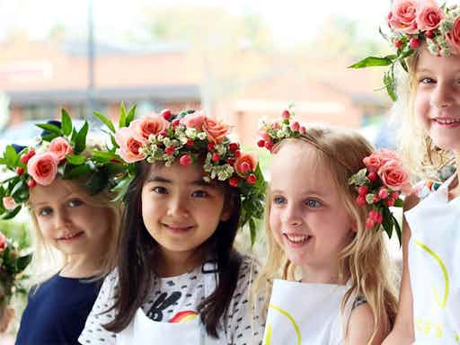 Kids Birthday Party ~ Flower Crown