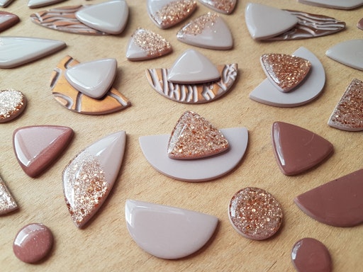 Wine & Design: Polymer Clay Earrings