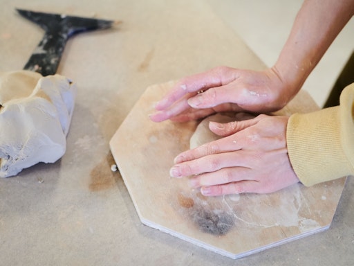 Kids holiday ceramics hand building class!