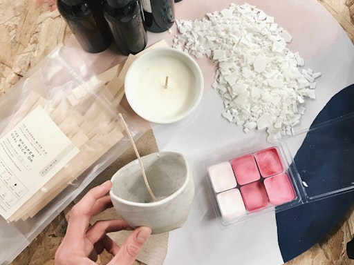 Wine & Design: Soy Wax Candle making
