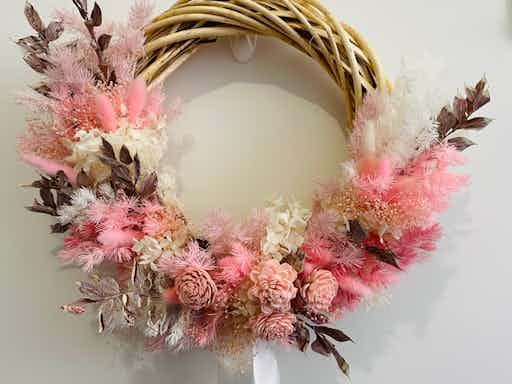 Floristry Workshop Preserved Flower Wreath  