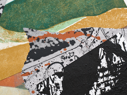 Maker Therapy - Create, Destroy, Create Collage