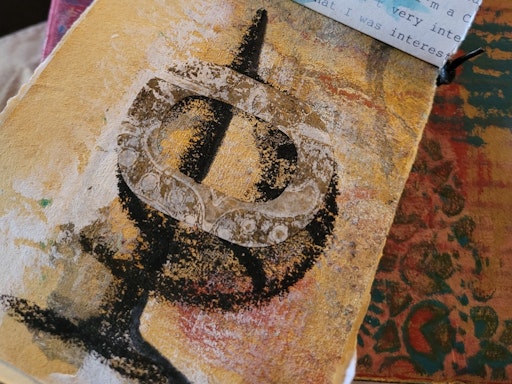 Personalized Symbols /handmade journal for 2