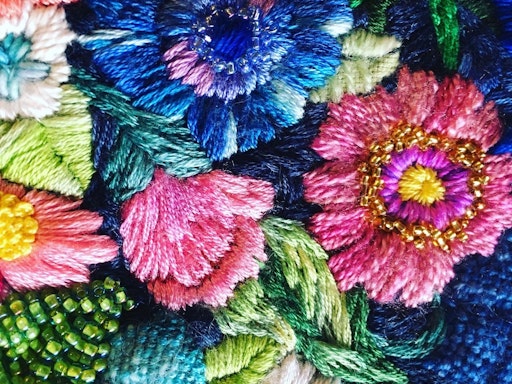 Vintage Floral Embroidery Workshop with Amy Jones