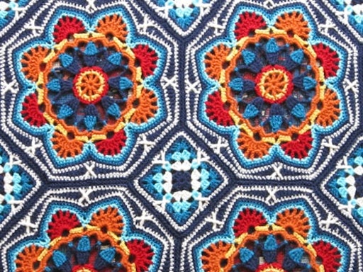The Persian Tile blanket
