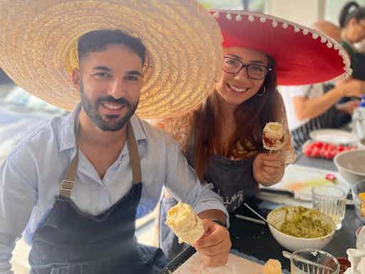 Mexican cooking class in Melbourne Tacos Margaritas Guac