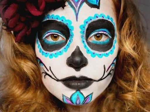 Sugar Skull Face Painting