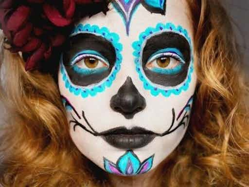 Sugar Skull Face Painting