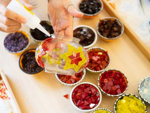 Turkish Mosaic Lamp Workshop by Art Masterclass in Sydney