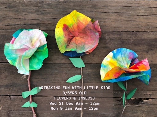 ARTMAKING FUN WITH LITTLE KIDS (3-5yrs)