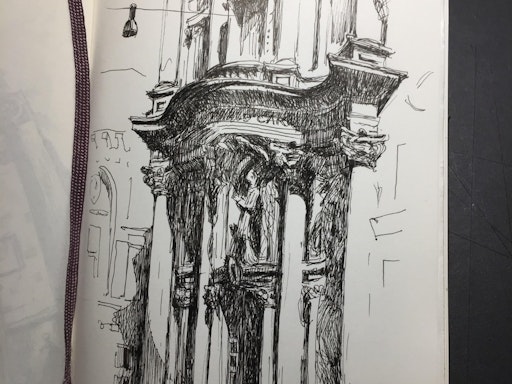URBAN LANDSCAPE DRAWING