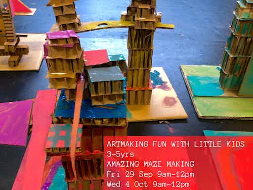 Art workshops for 3 to 5 years old children/ school holidays