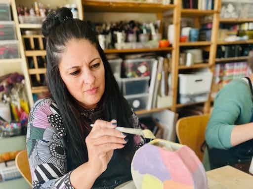 Handbuilding transfer ceramics