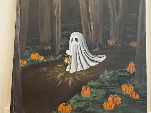 Paint and Sip - Midnight Stroll