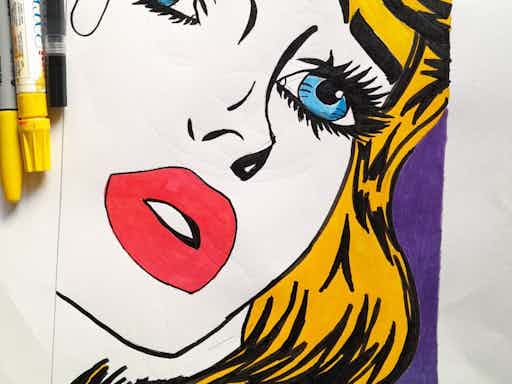 Pop Art Portrait Team Building | Creative Group Activities