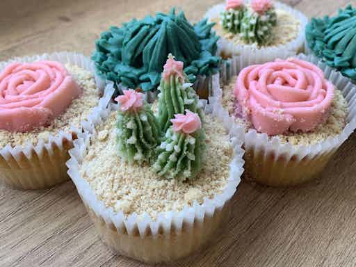 Succulent Cupcake Decorating Class - Beyond Cupcakes Sydney