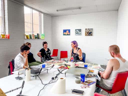 Encaustic Painting with Marieke Dench at Chapman & Bailey