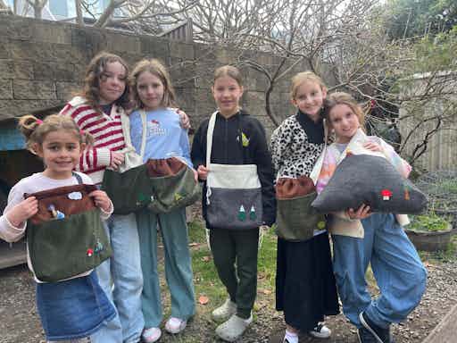 Sewing workshops for 6 years old and above