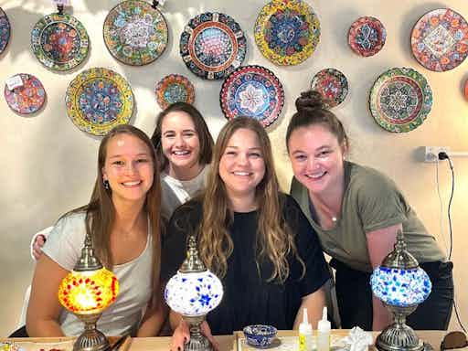 Turkish Lamp Mosaic Class: Katoomba Workshop