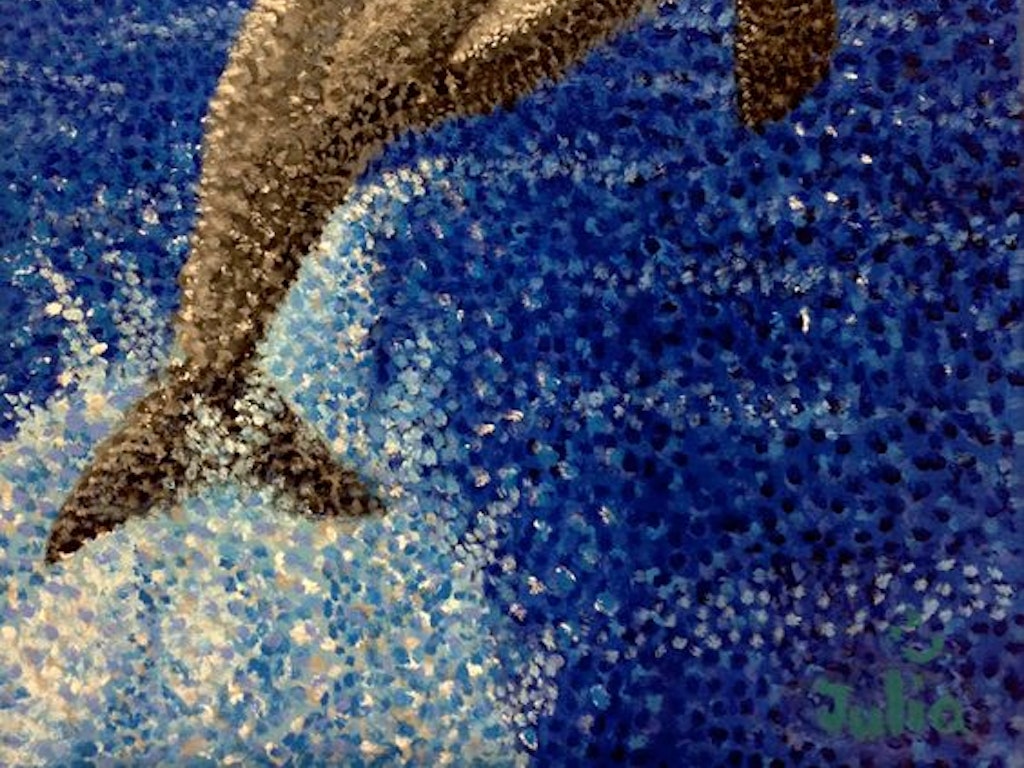 Pointillism Art - Painting