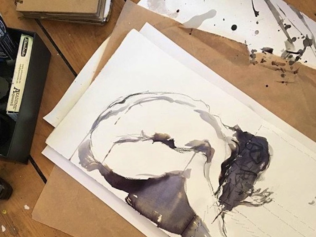 life drawing setup