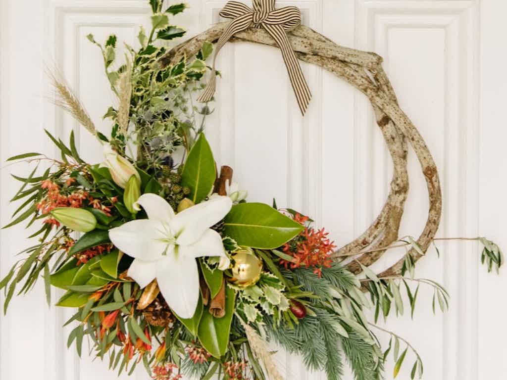 Floral Workshops - Christmas Wreath Door Hanging