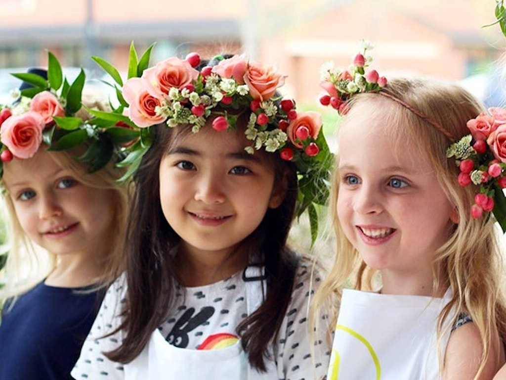 Kids Birthday Party ~ Flower Crown