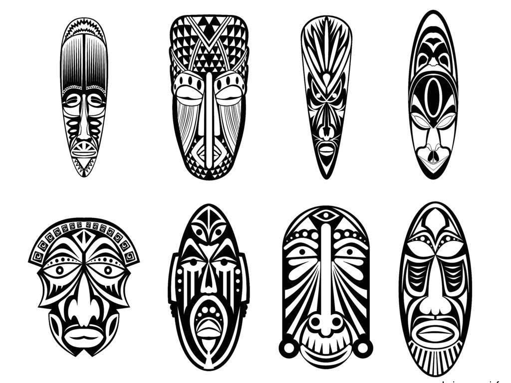 100143269-indian-aztec-african-mexican-historic-tribal-mask
