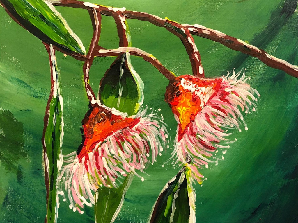 Paint & Sip @ Northcote Studio - Native Aussie
