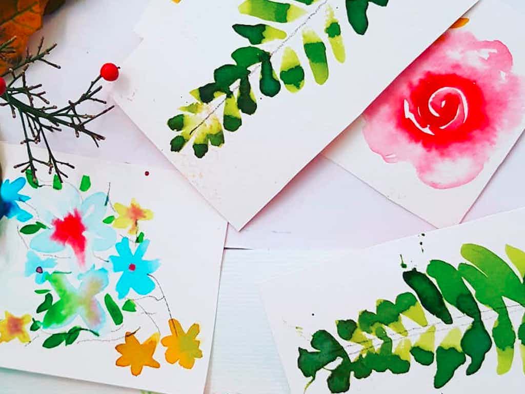 Watercolour in Lockdown: Beginners I Classbunny