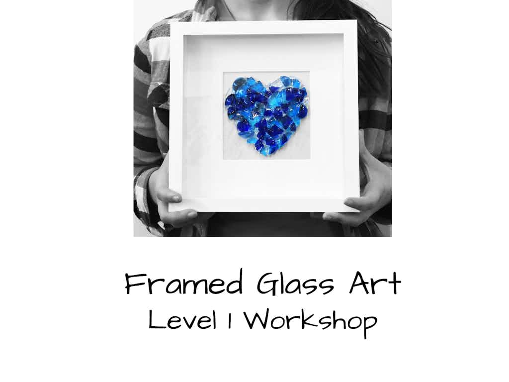 Make a Heart in Art Glass especially beginners!