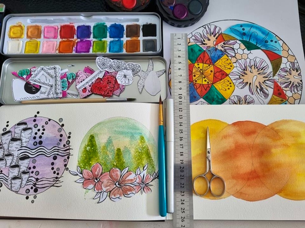 watercolours Lorena