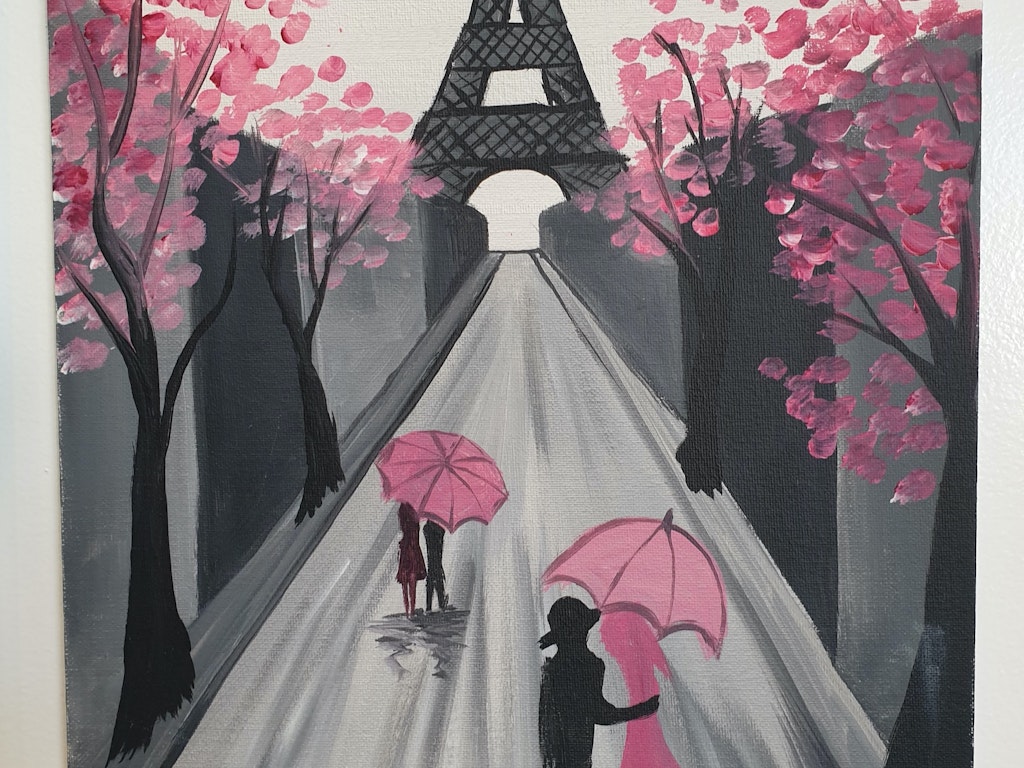 Kids online painting class - Paris