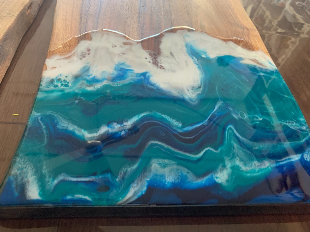 Resin Cheeseboard Workshop