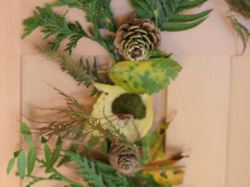 Natural Xmas Wreath Making (holiday program)