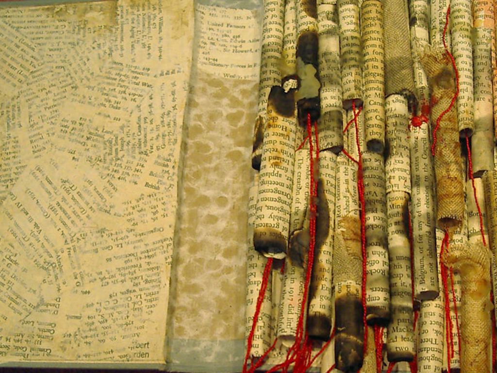 ALTERED BOOK VISUAL JOURNALLING