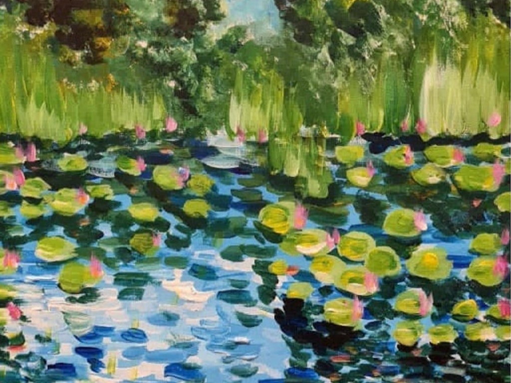 CHEAP TUESDAY Paint & Sip - Monet's Lillies