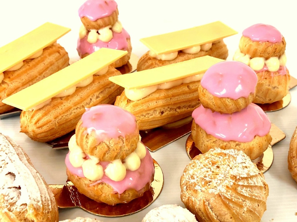 Choux pastry, profiteroles.
