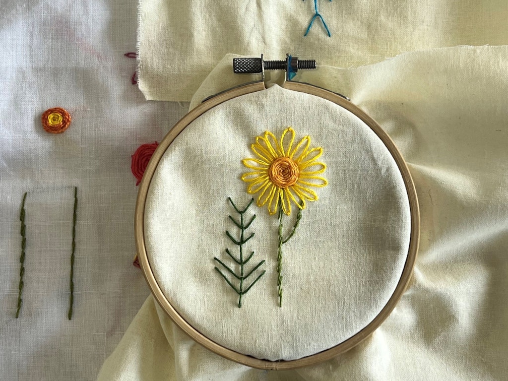 Embroidery Series: Botanicals 2 x 2hr