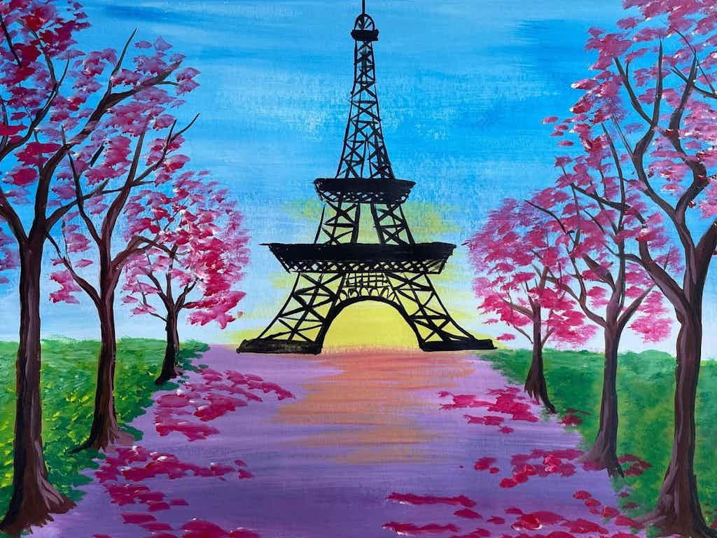 Family Paint day Ascot Vale - Paris at the park