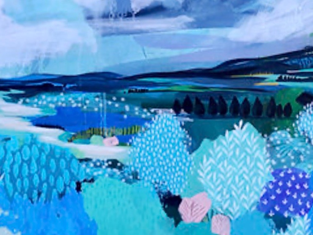 ClairBremner Acrylic painting abstract impressionism gallery
