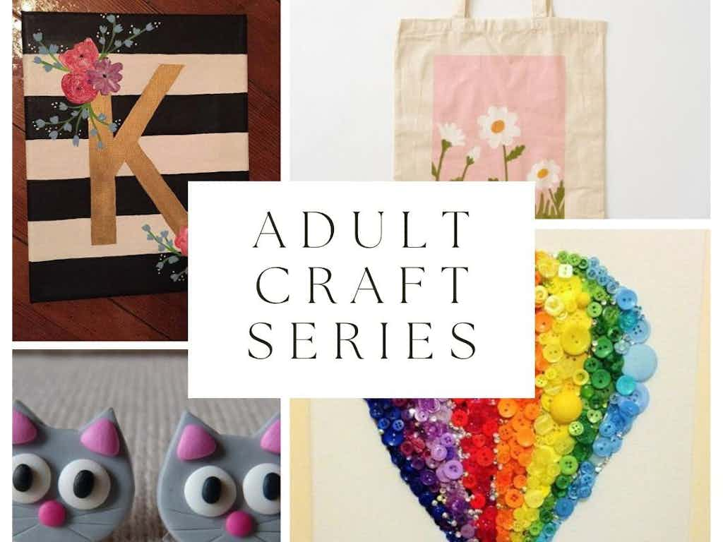 Craft classes for adults with creative kits delivered to you