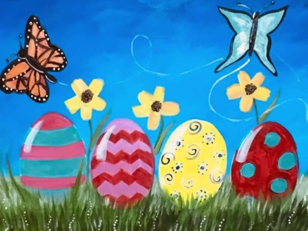 Saturday painting classes - Easter Special