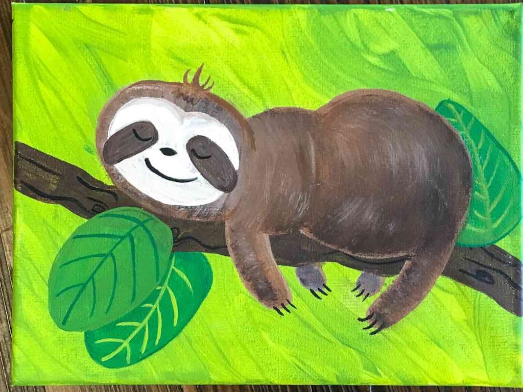School Holidays Kids Class - Sleepy Sloth