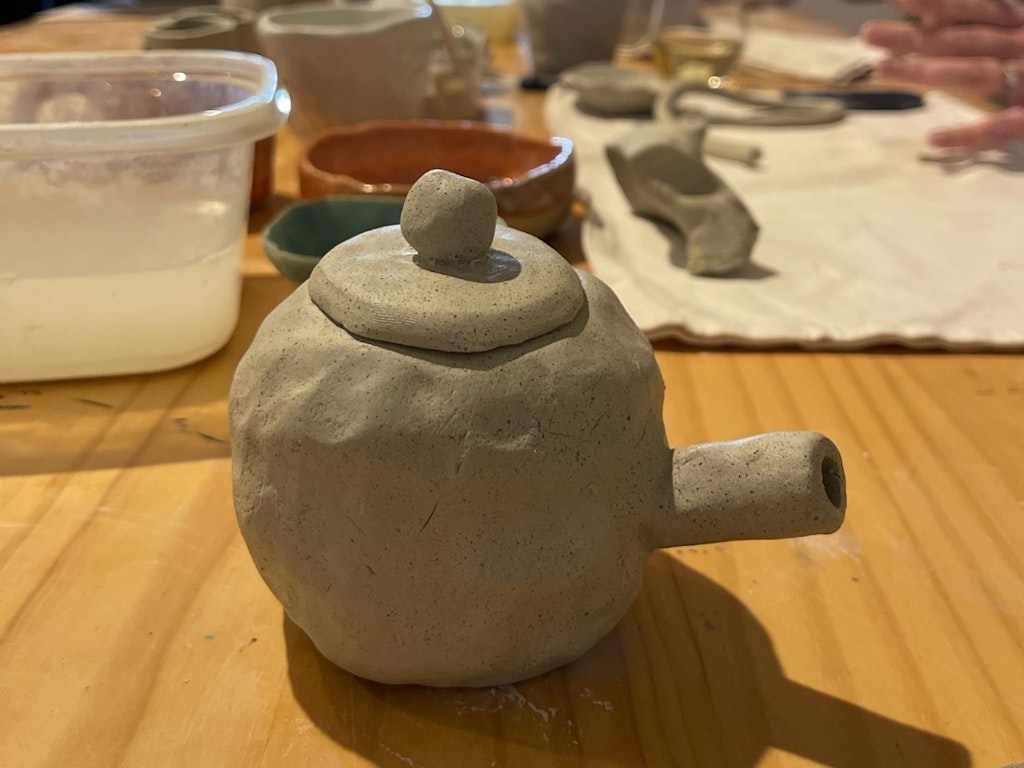 Stoneware Ceramics Workshop - Make a tea pot set