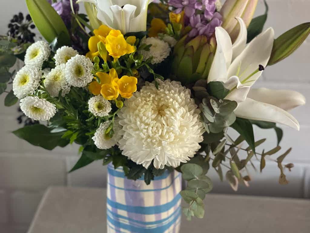 Pottery & Flowers - A match made in heaven!