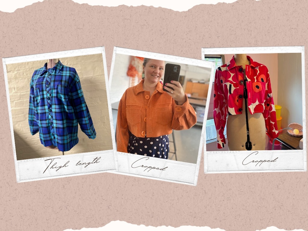 Shacket course - sew a classic shirt/jacket ✄✄