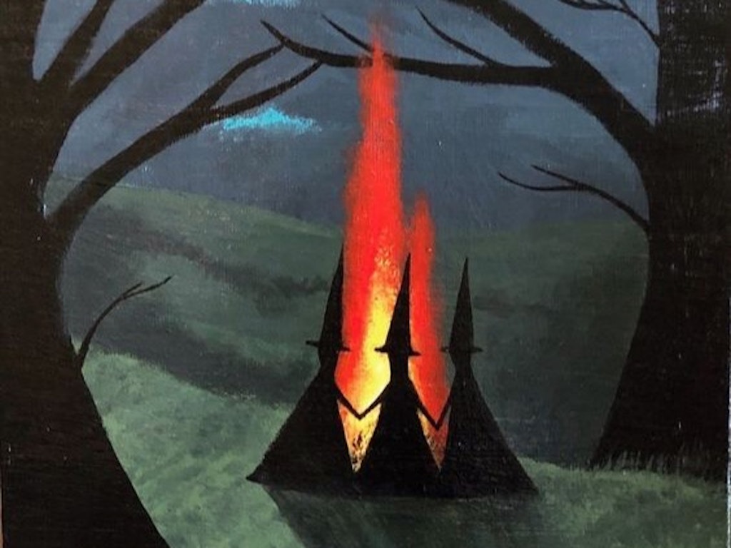 Halloween Paint & Sip - Light as a Feather