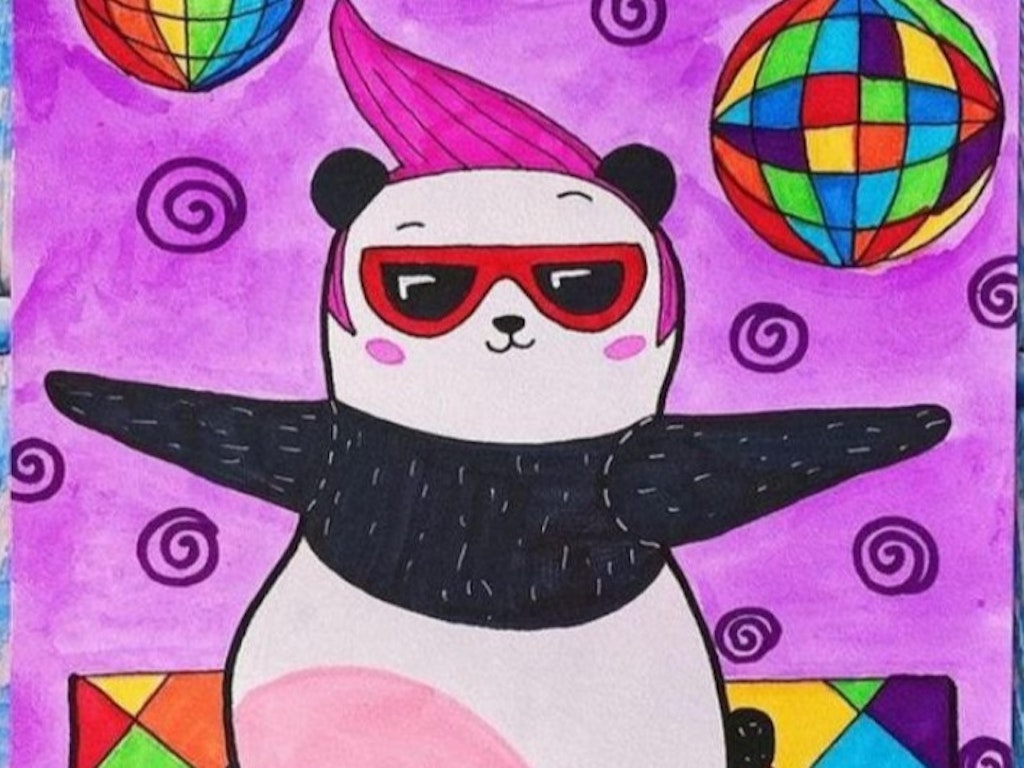 Disco Panda Painting (School Holidays)